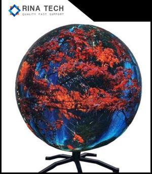 360 asteen pallo-LED-näyttö